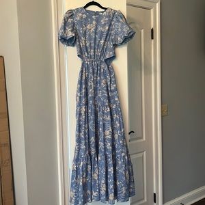 Wayf Blue Dress